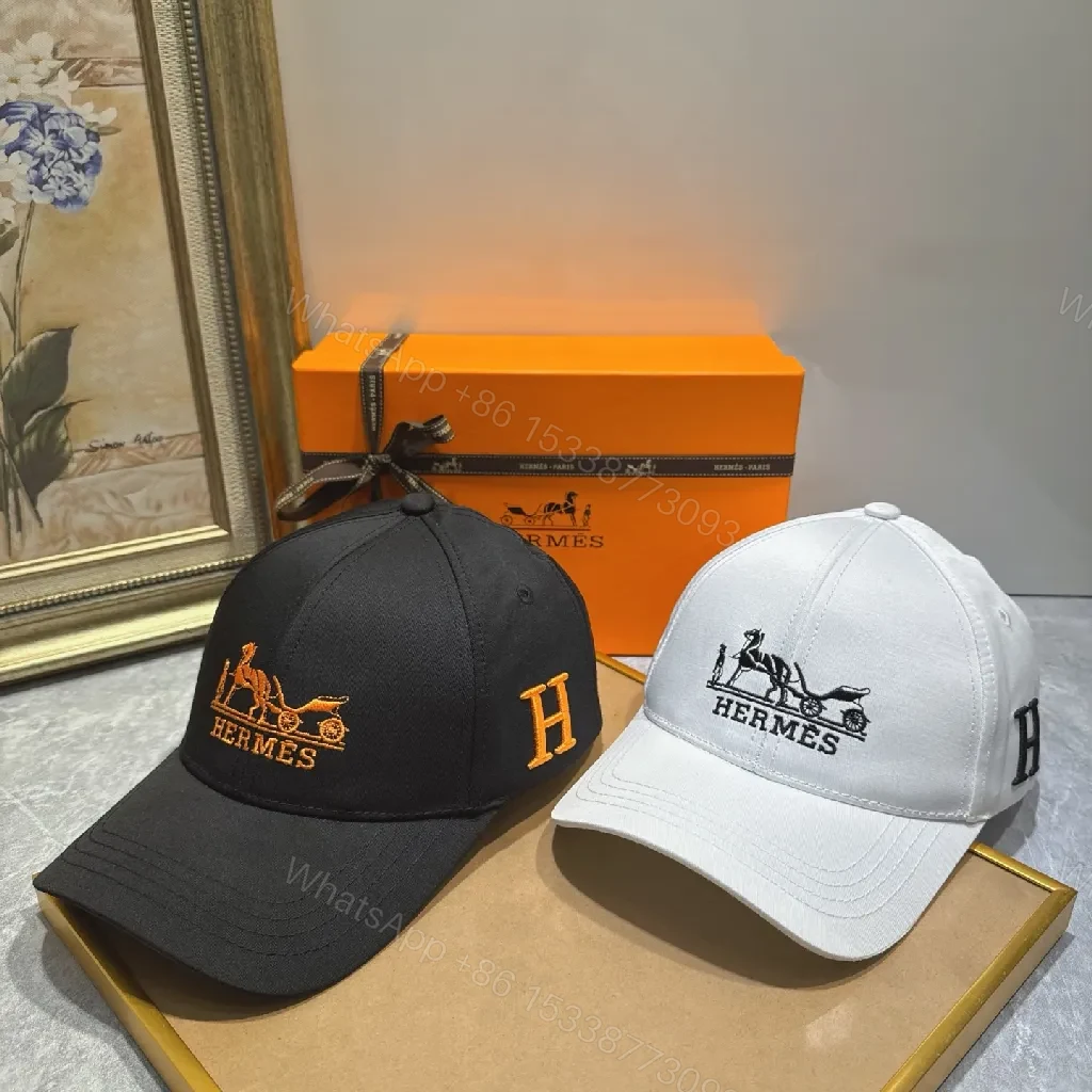 View 4 of Chic Cap: Subtle Luxury, Carriage Motif, Everyday Ready Cap