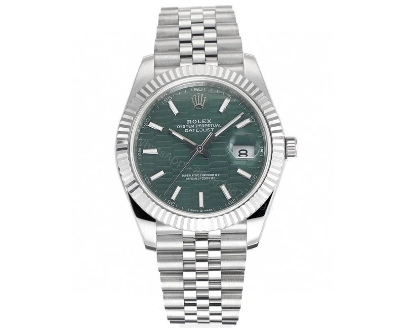View 13 of Rolex Datejust M126334 Mint Green Watch