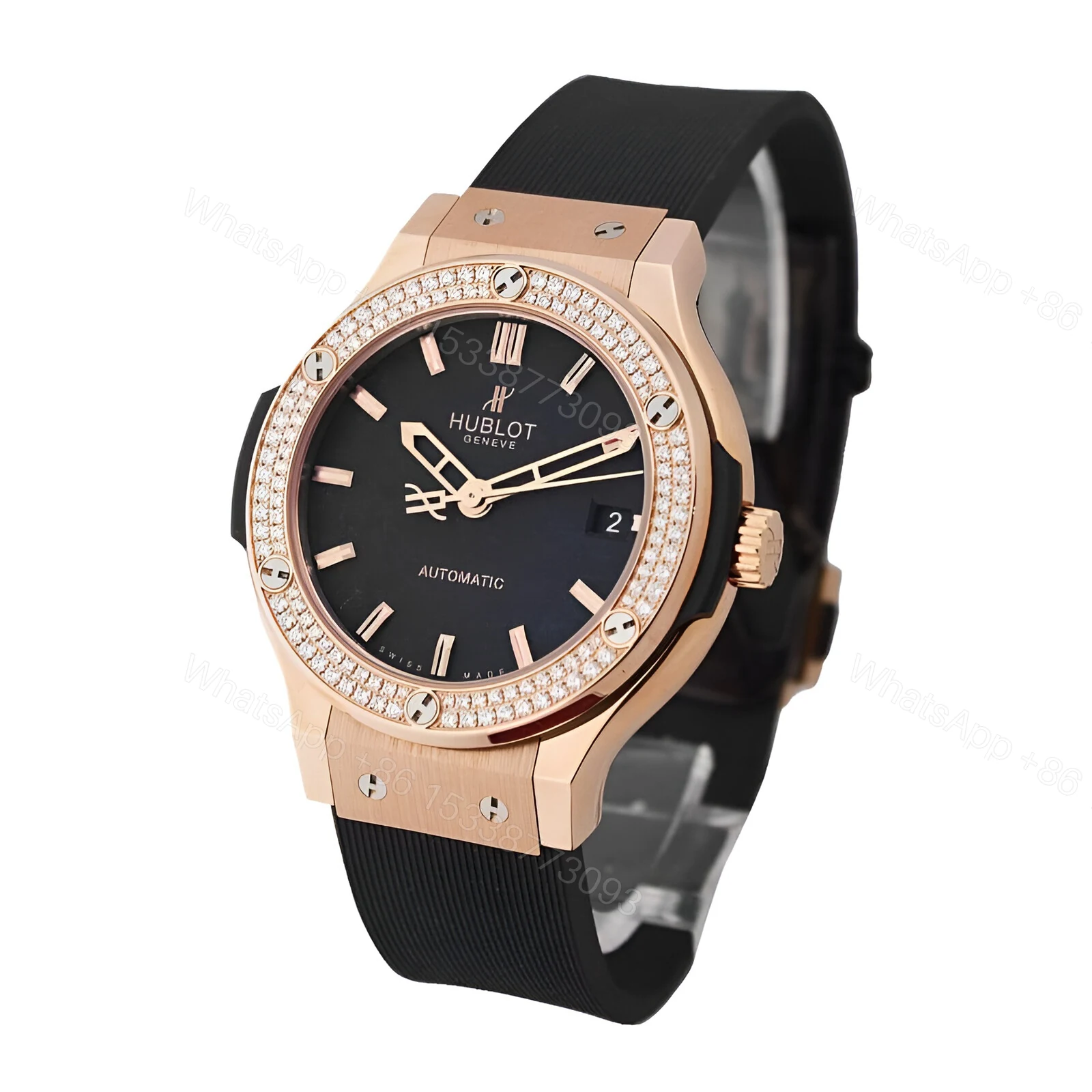 View 2 of Hublot Fusion King Gold Replica