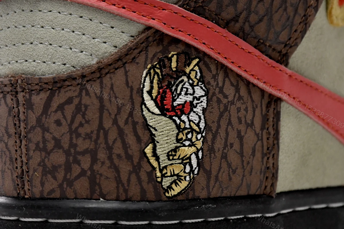 View 8 of Nike Dunk High "Kebab and Destroy" CZ2205-700