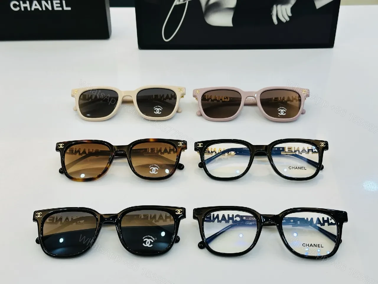View 8 of Chic Black Acetate Frames: Bold, All-Day Clarity Eyewear