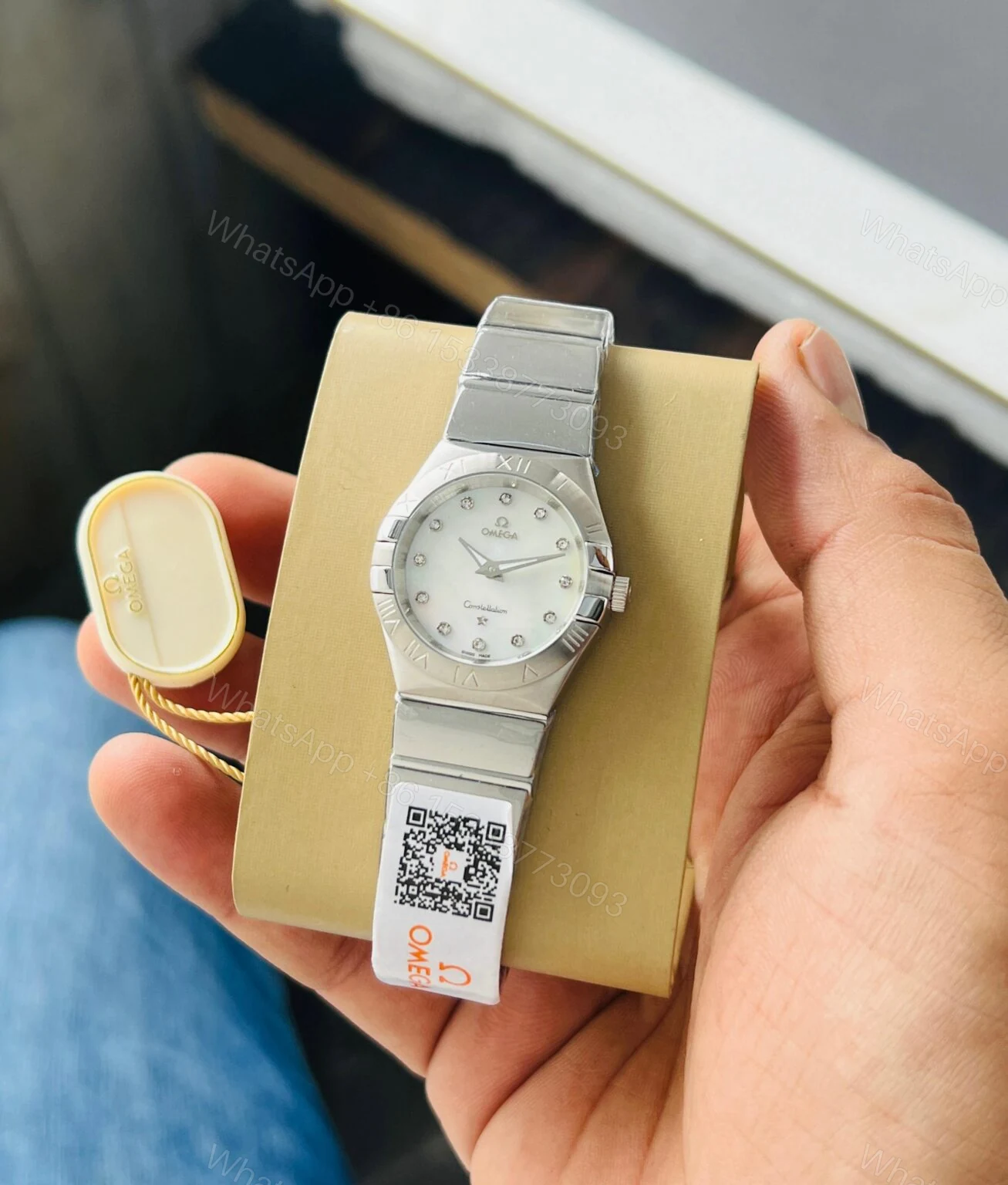 View 3 of Omega Constellation 29mm Silver Dial Quartz