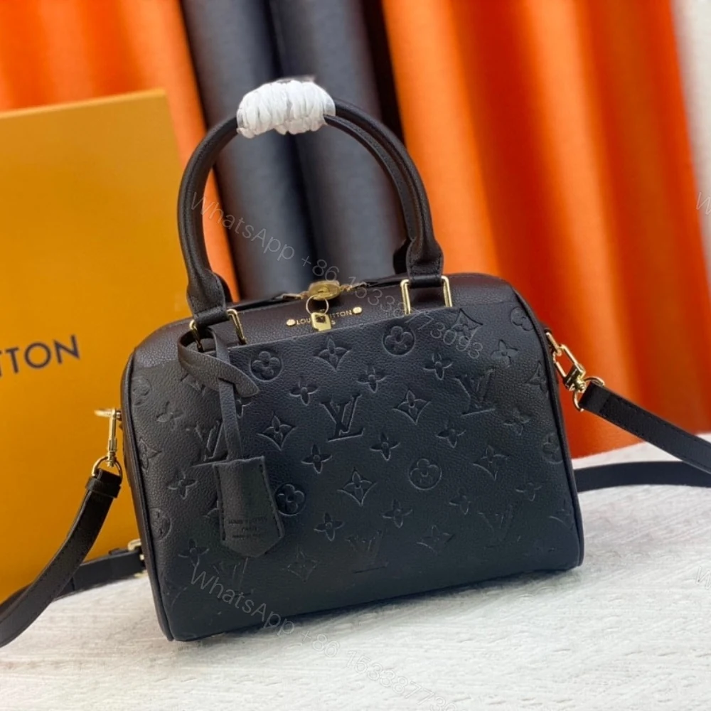 View 2 of Louis Vuitton Speedy Bandoulière 25 In Monogram Empreinte Black 25Cm