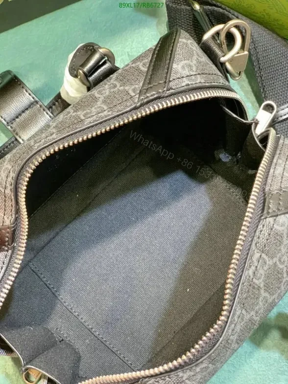 View 14 of Gucci Knockoff Small Duffle Interlocking G Bag RB67278 – AAAA Craftsmanship