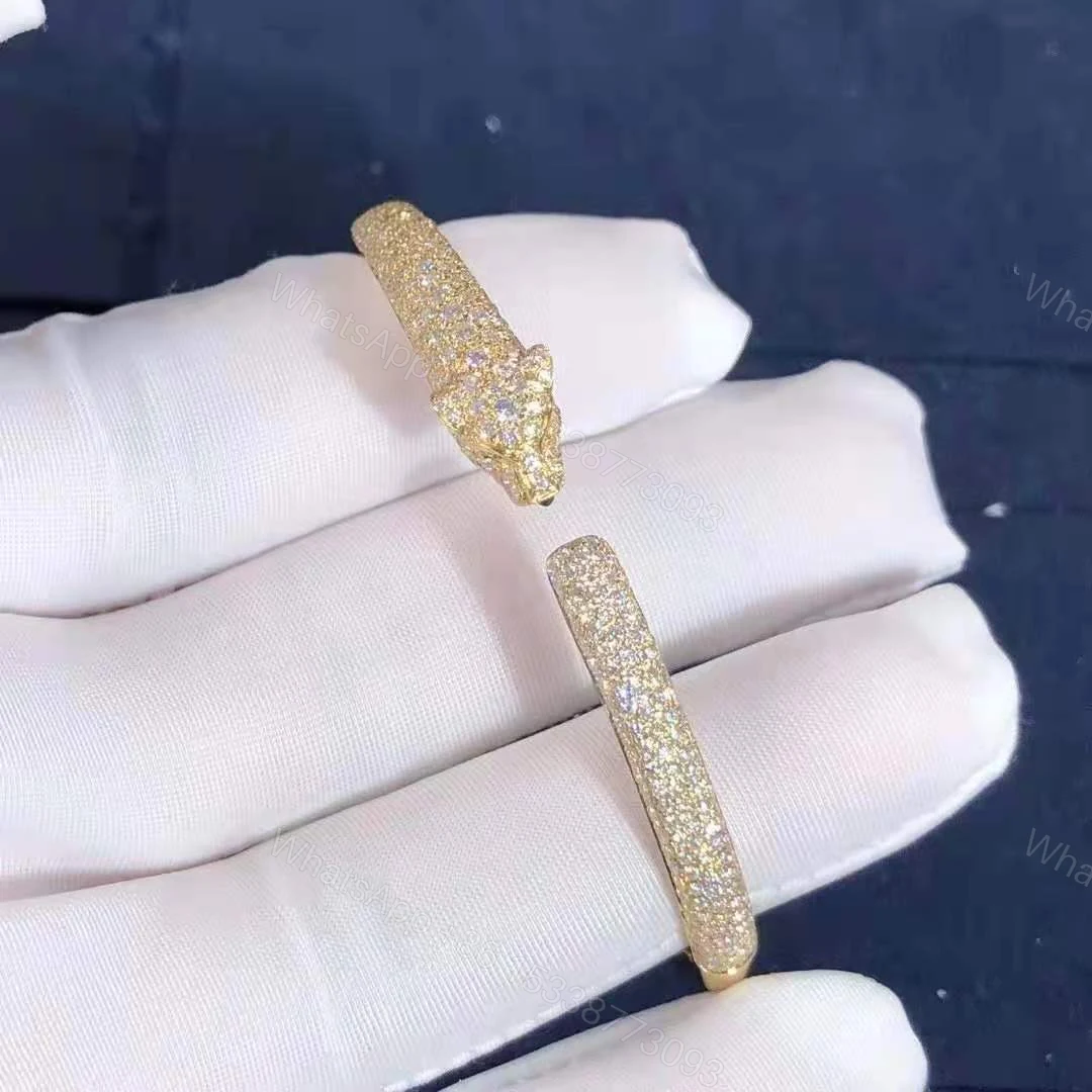 View 6 of Cartier Panthere Bracelet Diamonds