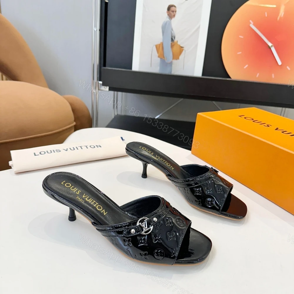 View 2 of Louis Vuitton 6Am Mule Black