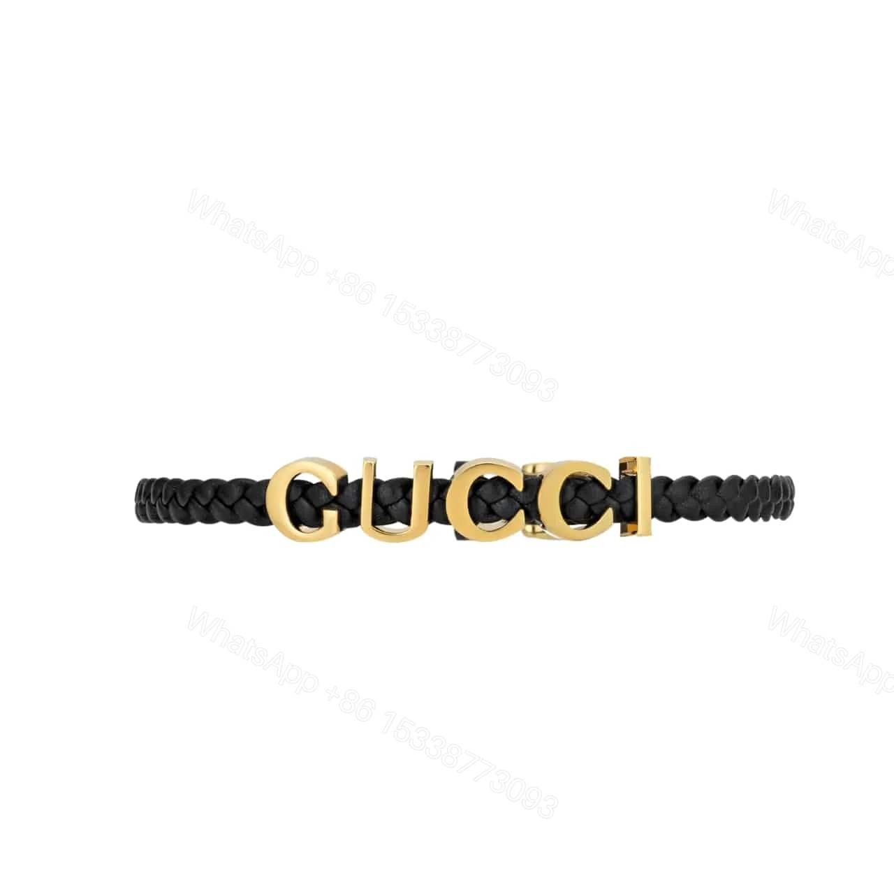 GUCCI GUCCI NECKLACE BLACK — view 1