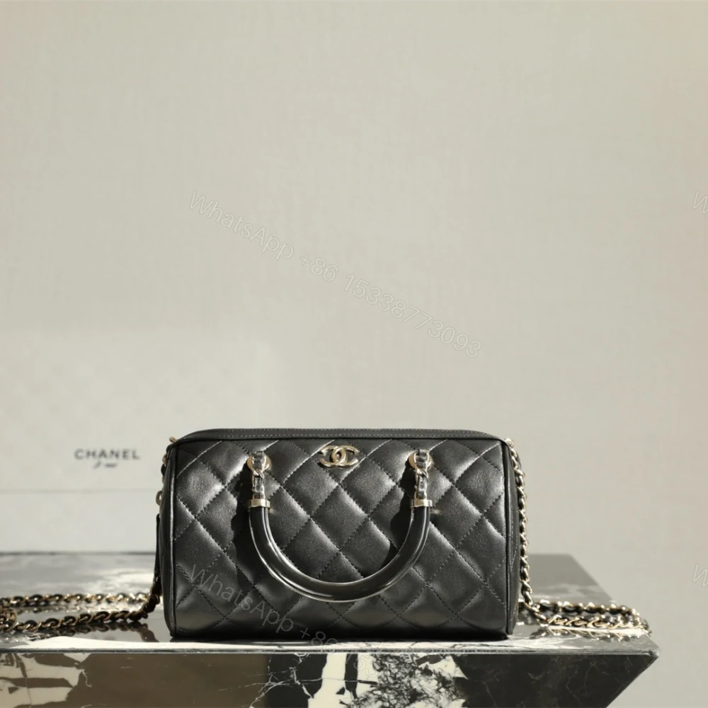 View 3 of 高仿Chanel*25C系列AS4411小羊皮手提單肩包小號免檢版