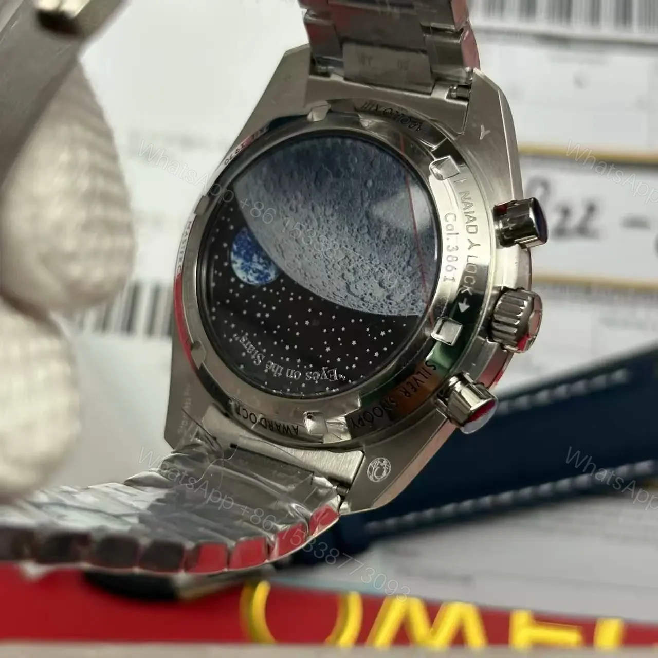 View 8 of Super Clone Omega Speedmaster Snoopy Replica