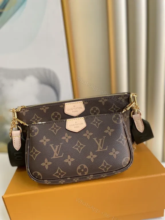 View 6 of Monogram Crossbody Chain: Compact Luxury Everyday Bag