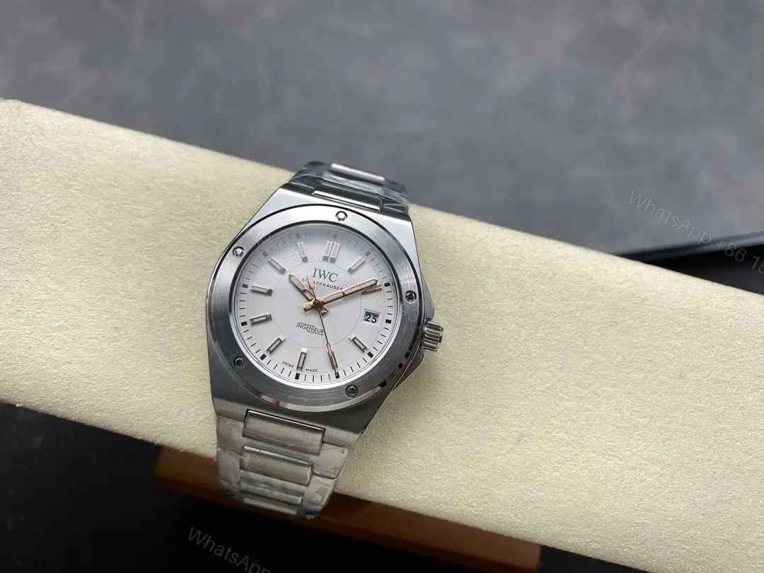 View 5 of IWC Engineer Automatic Watch White Dial Steel Bracelet Ultimate 40MM IWCWHT40