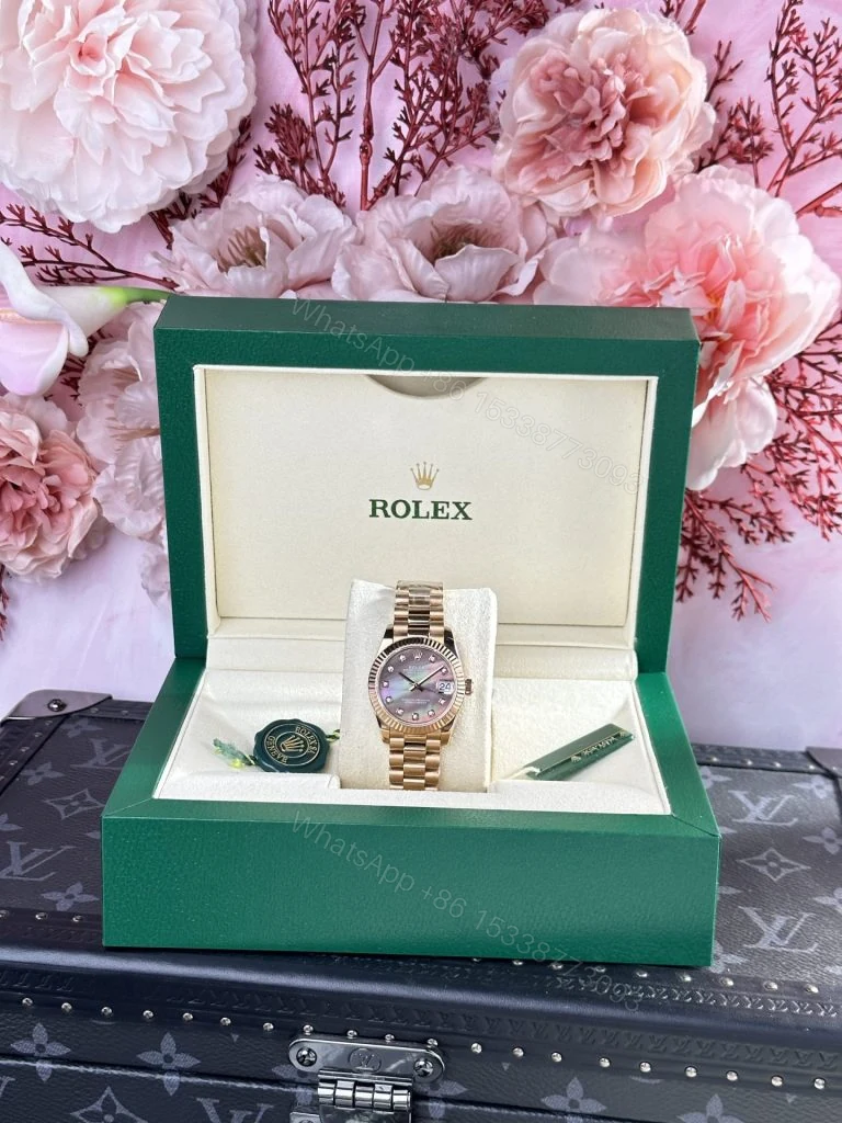 View 2 of Datejust 178275 31mm Super Clone Rose Gold Mother Of Pearl Dial