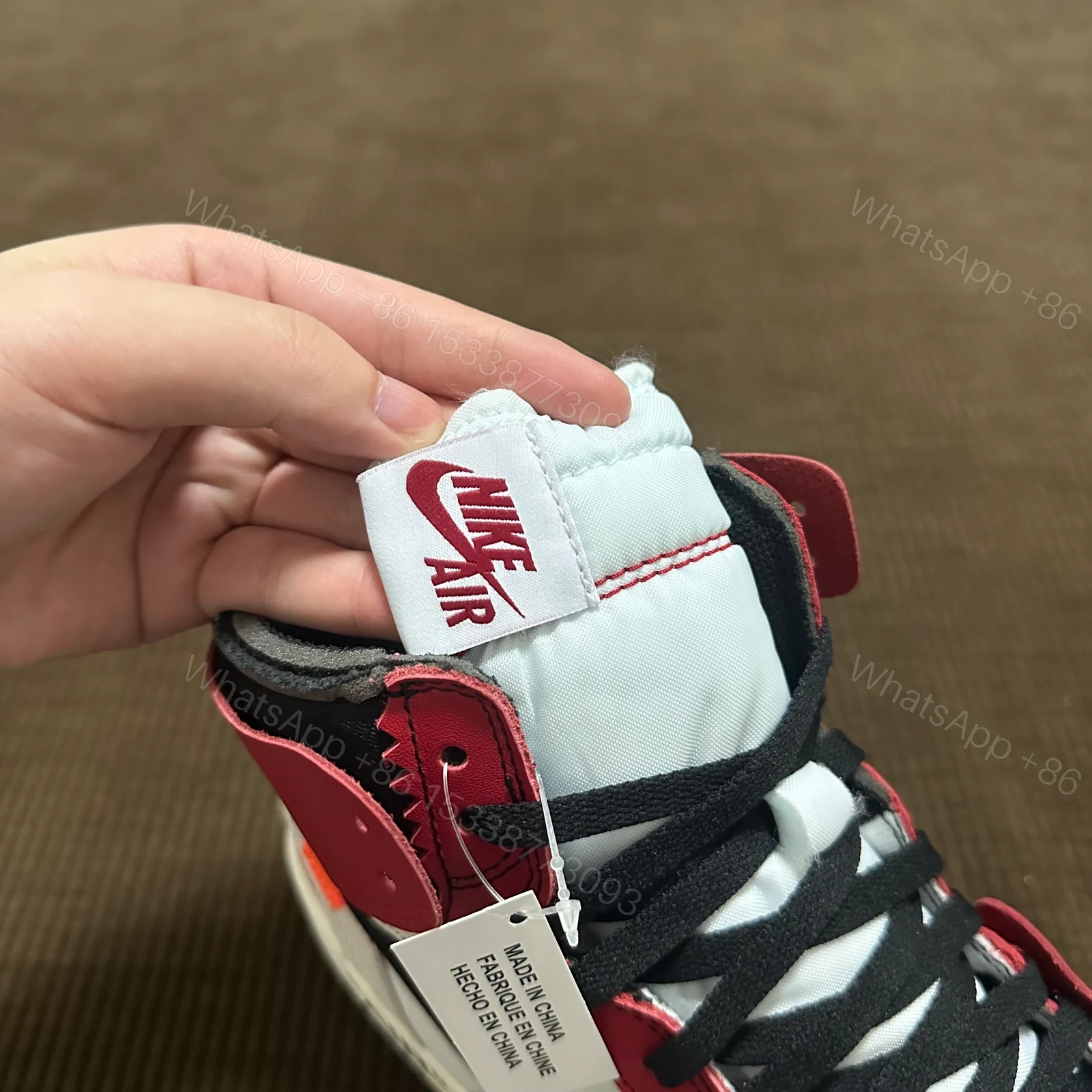 View 9 of Jordan 1 Retro High Off-White Chicago