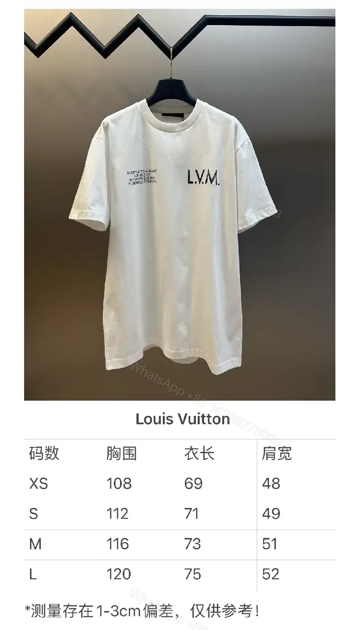 View 8 of Minimalist LV.M. Tee: Premium Cotton, Relaxed Fit, White
