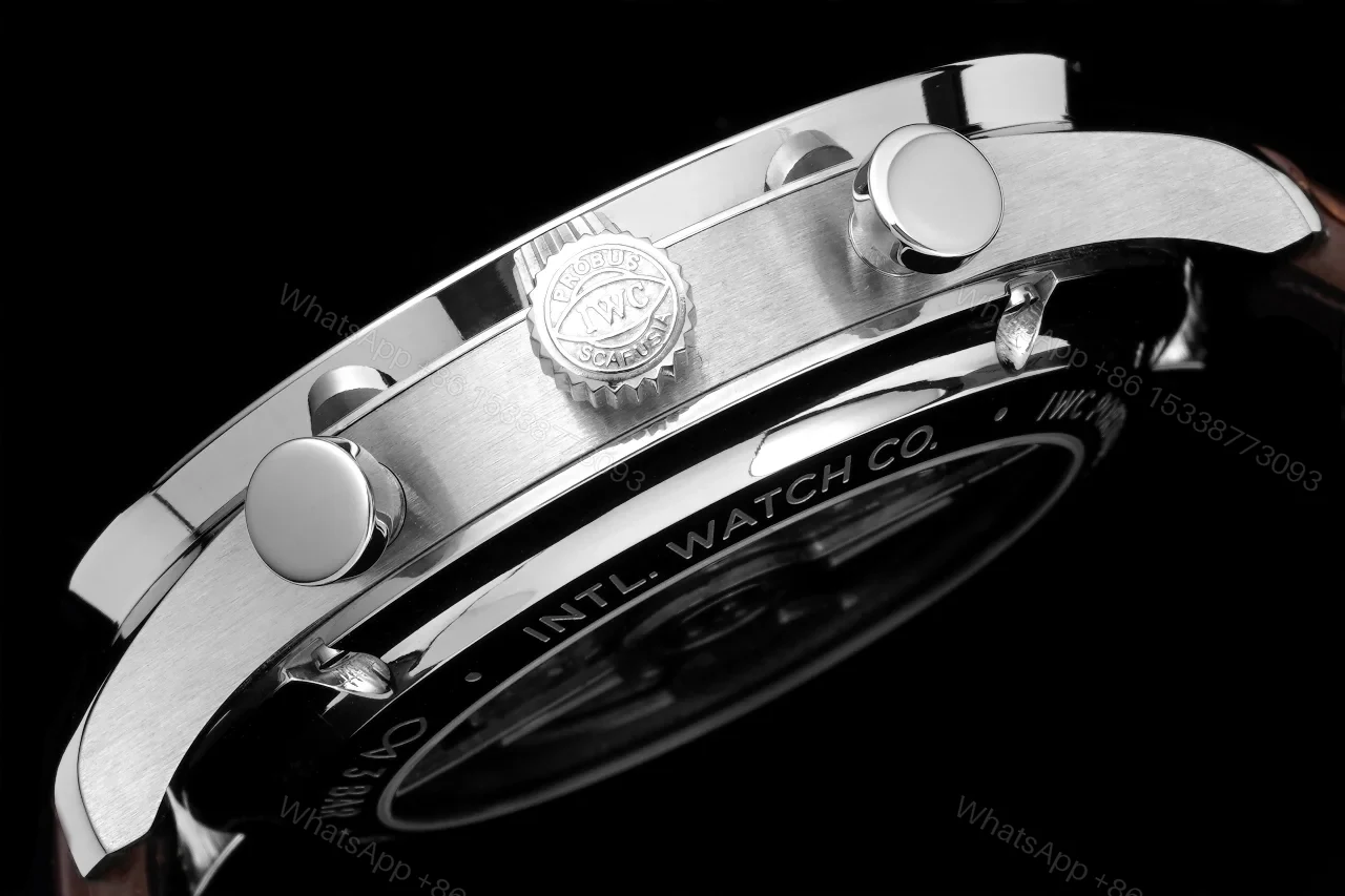 View 7 of IWC Portuguese Chrono-Automatic White Gold / Tim Jeffries IW3714-67
