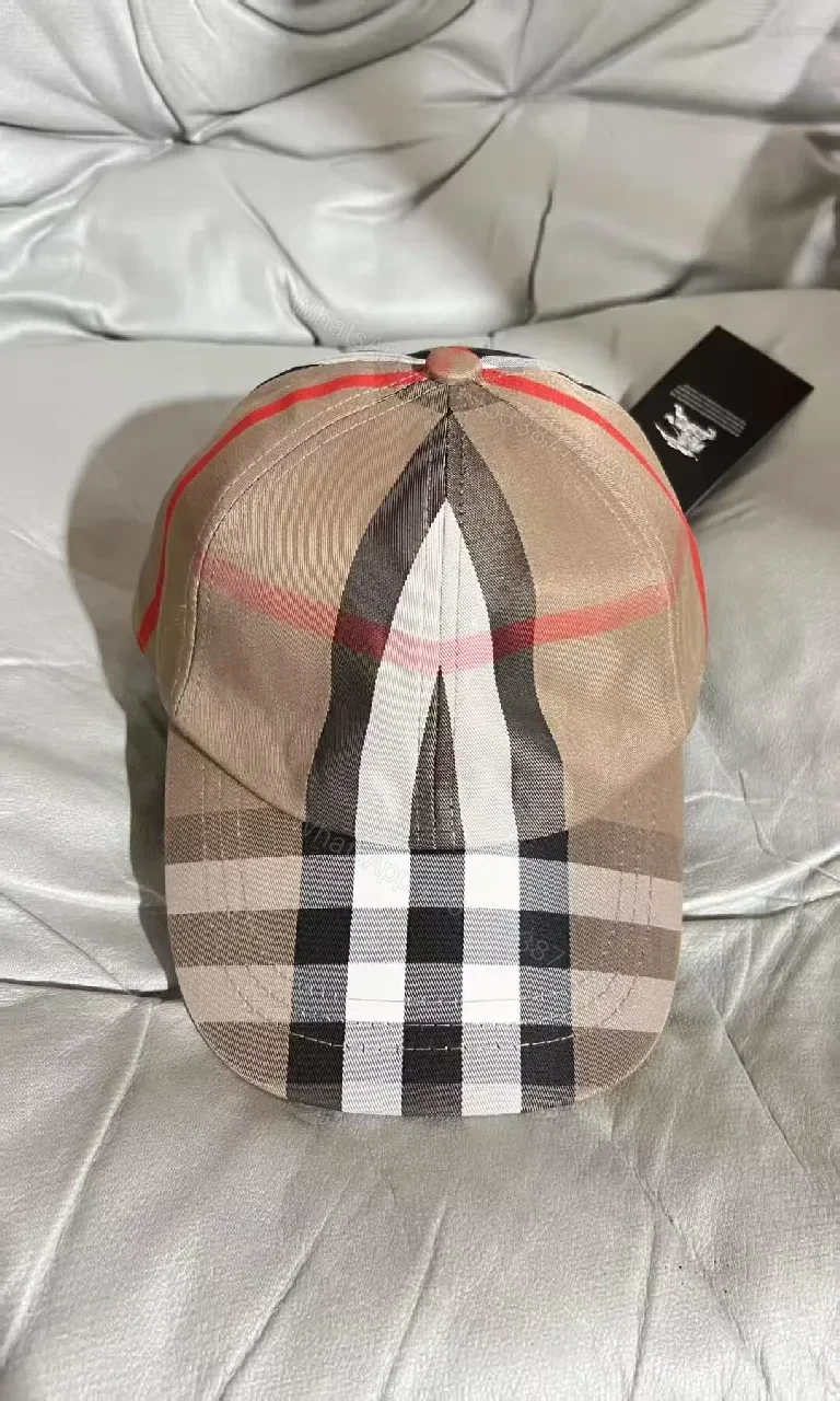 View 2 of Classic Plaid Baseball Cap - Structured Fit, Premium Comfort