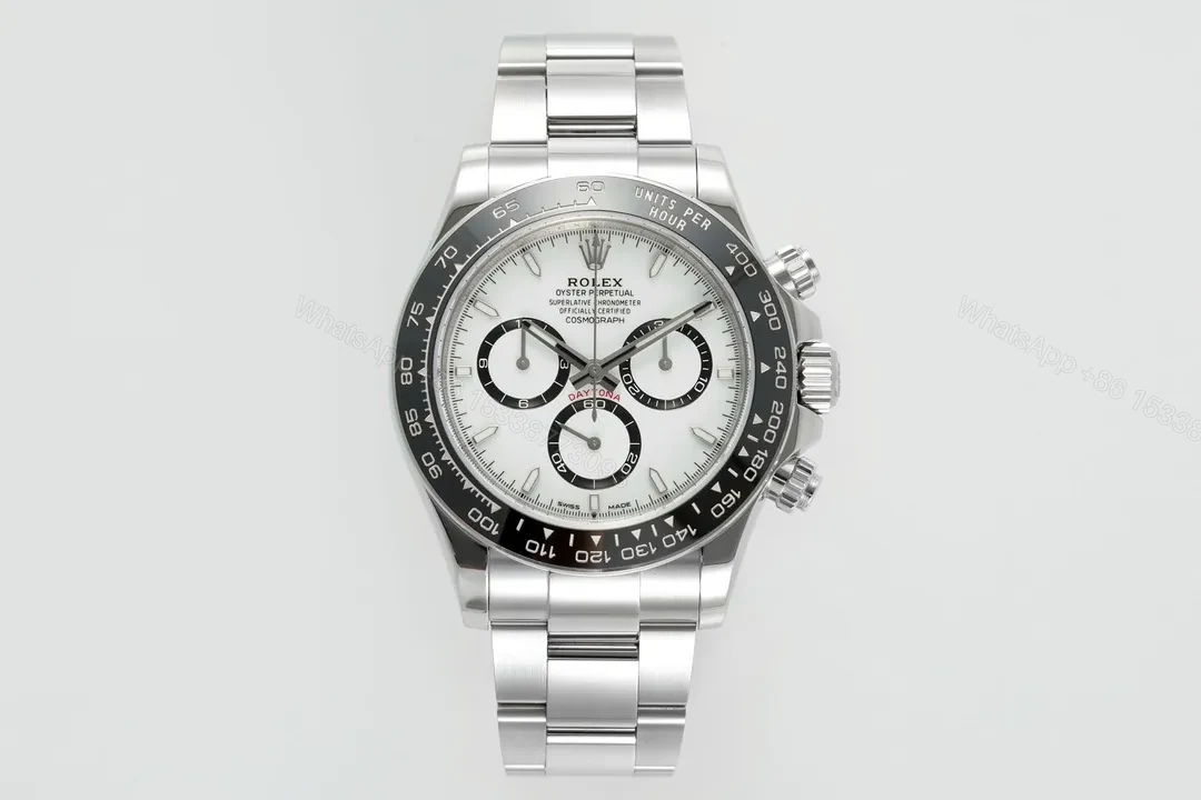 EW Factory Clean Factory ZF Rolex Daytona White Dial Steel Watch — view 1