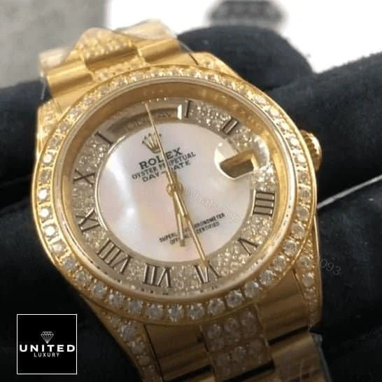 View 5 of Rolex Datejust Yellow Gold 116626 Replica
