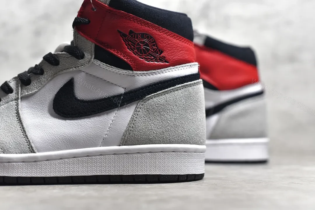 View 4 of Air Jordan 1 High OG “Smoke Grey” Reps