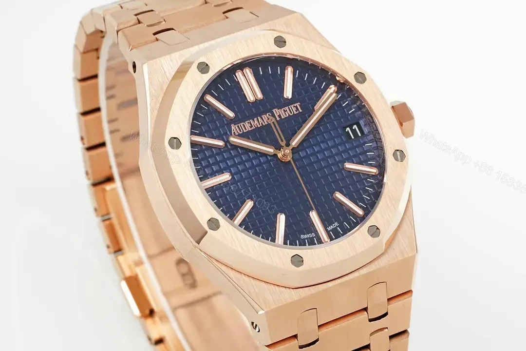 View 2 of Audemars Piguet Royal Oak 15500 Stainless Steel Blue Dial 15500ST.OO.1220ST.01