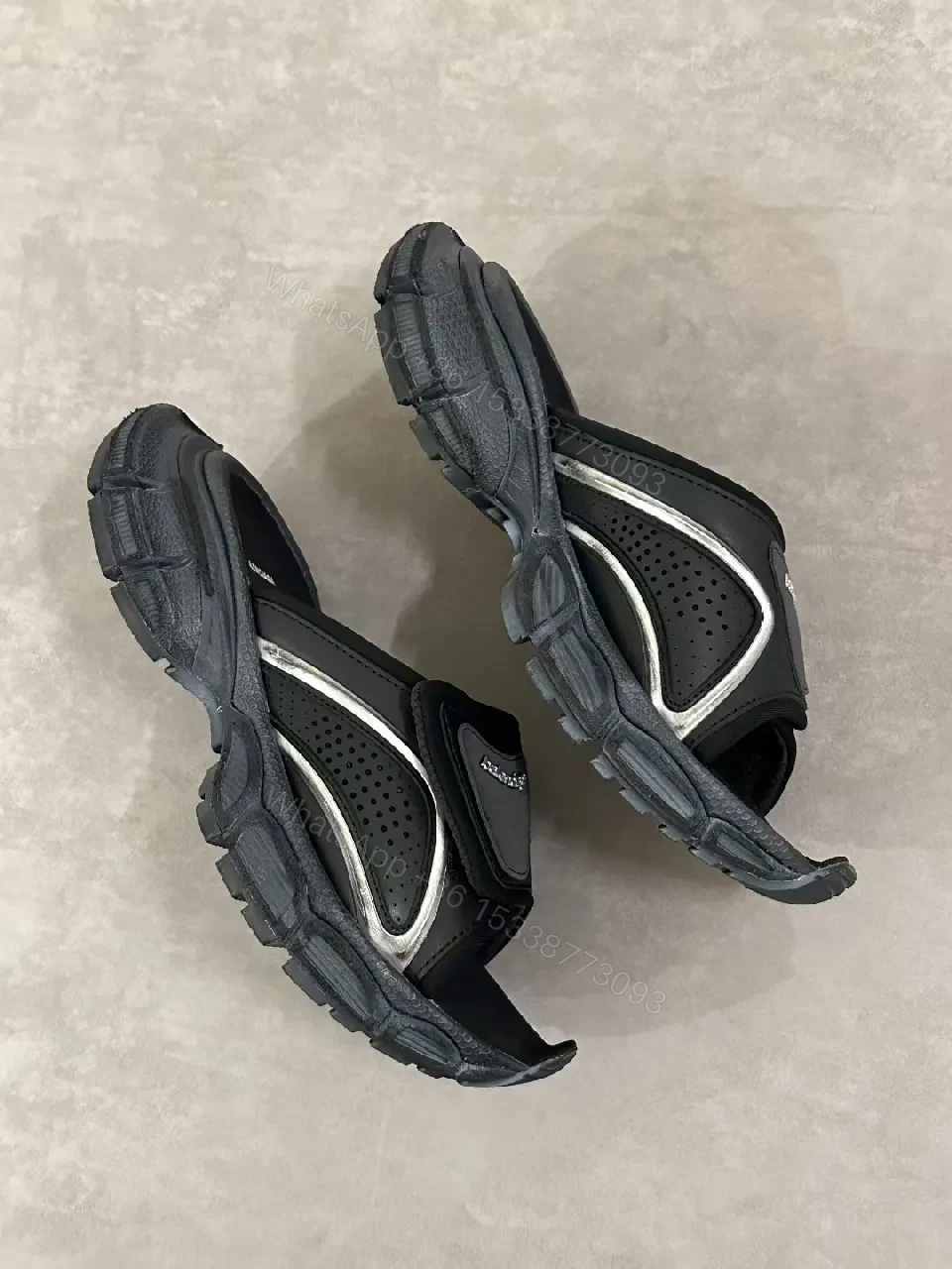 View 5 of Bold Sketch Sandals: Strapped Comfort City-Style Footwear