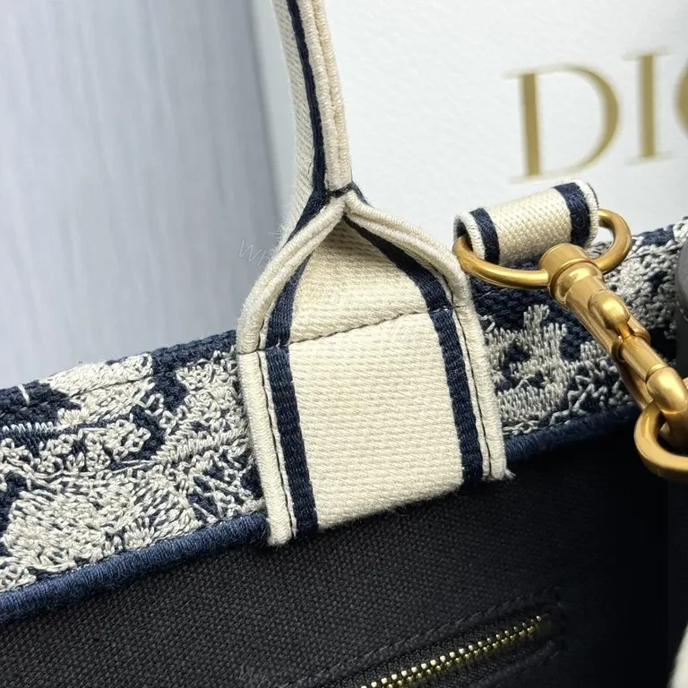 View 9 of Patterned Tote with Baroque Weave + Dior Straps Tote