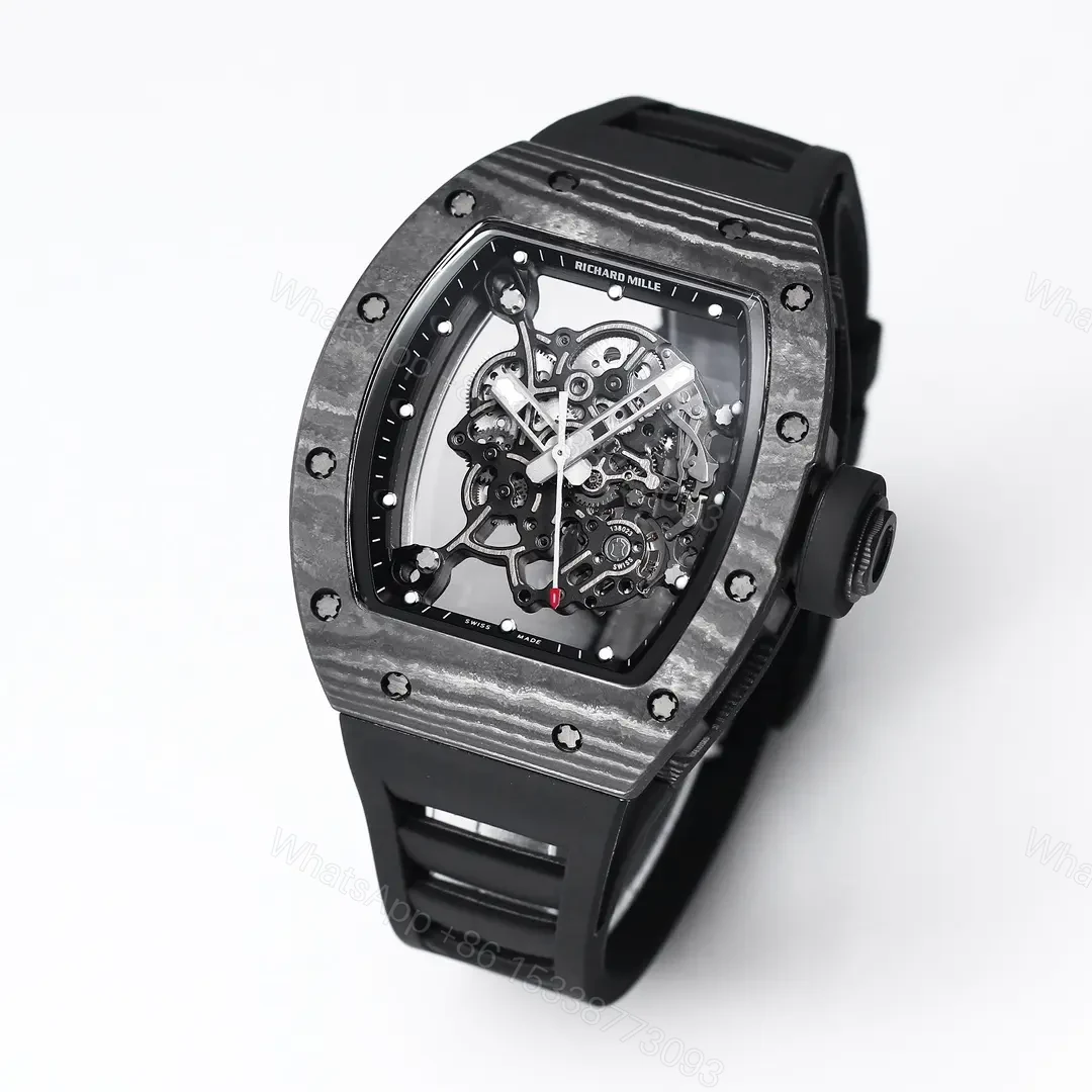 View 3 of RM Factory Richard Mille RM055 Black Carbon Watch
