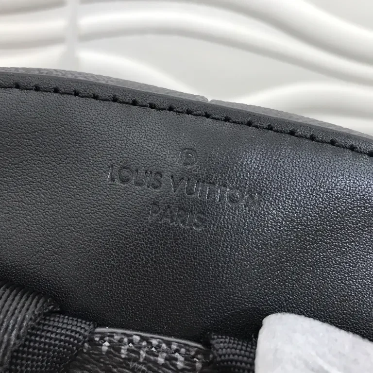 View 6 of Damier Graphite Luxe Backpack â€“ Signature Texture, Everyday Utility