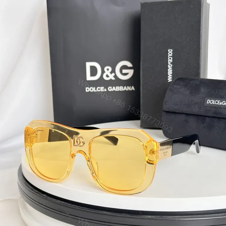 View 2 of White Acetate Oversized Sunglasses â€“ Luxury Blocky Frames, UV400 Comfort