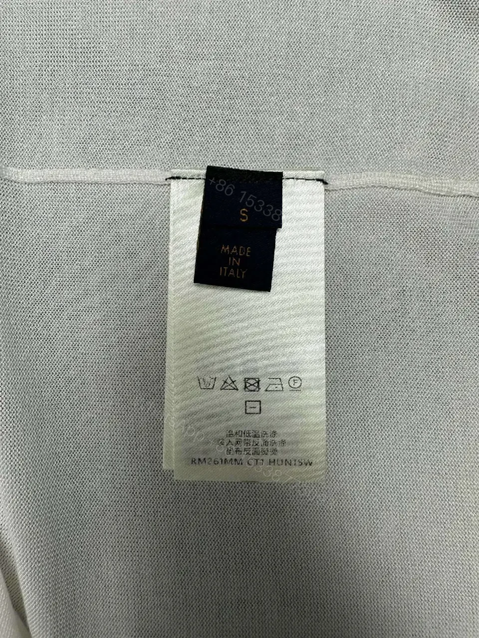 View 3 of White Cotton Tee with Subtle Designer-Style Embroidery Shirt