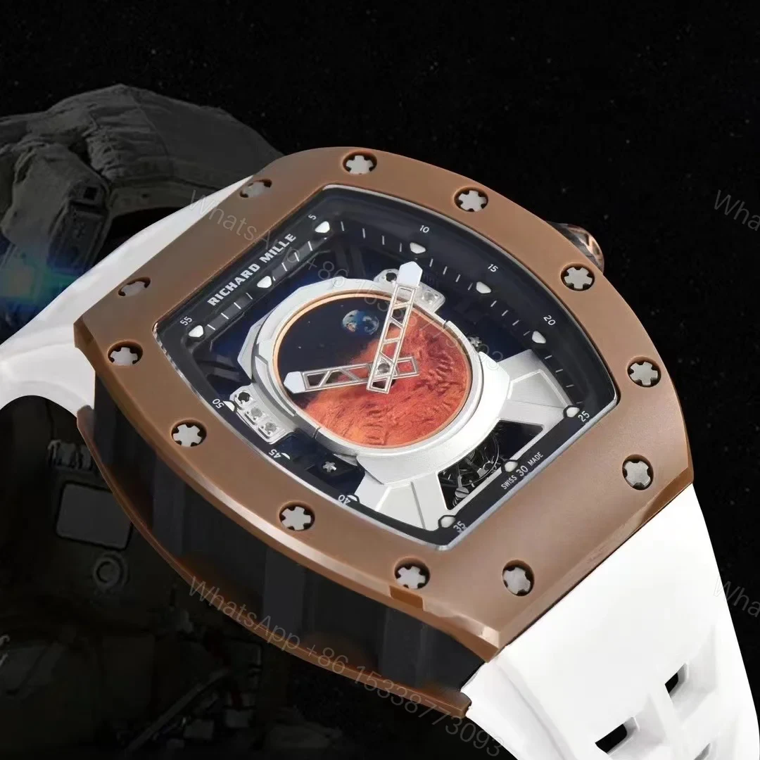 View 4 of Richard Mille RM52-05 Pharrell Williams Mars Mission Tourbillon Watch RM52-MIS