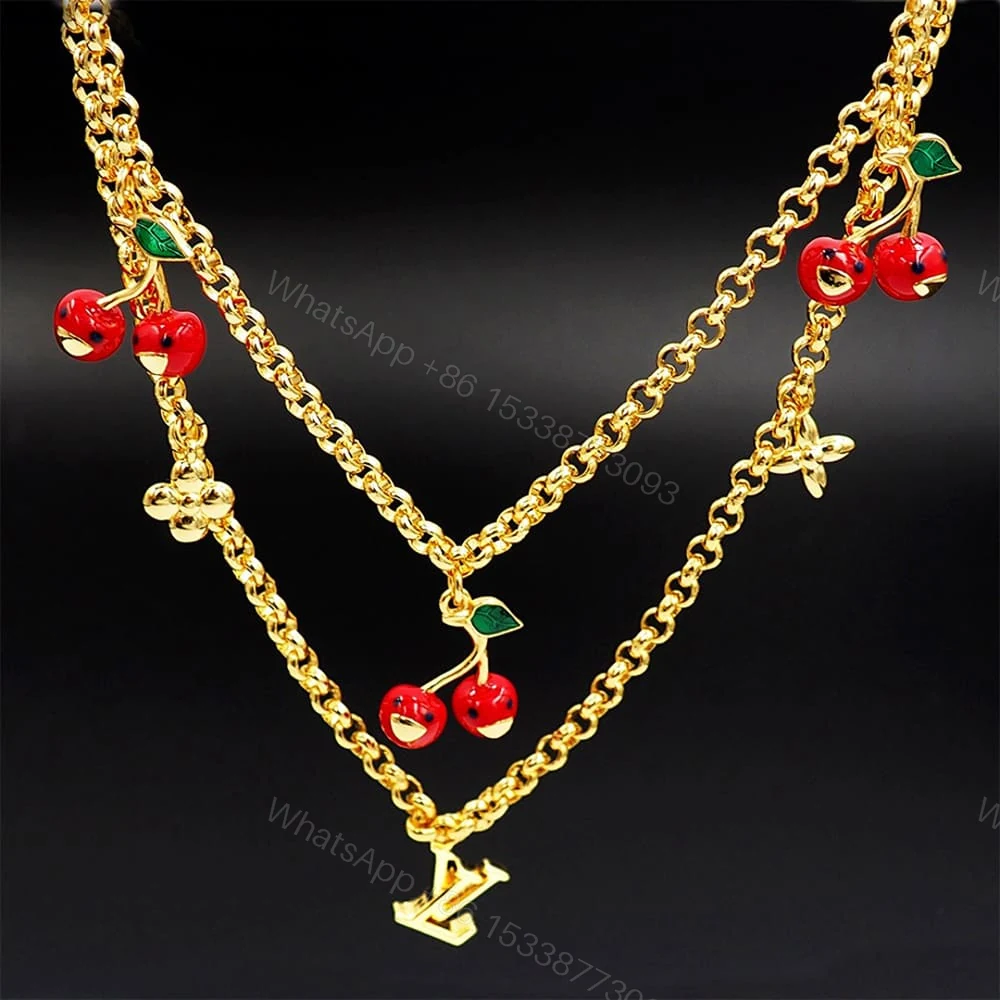 View 6 of LV x TM Cerise Necklace