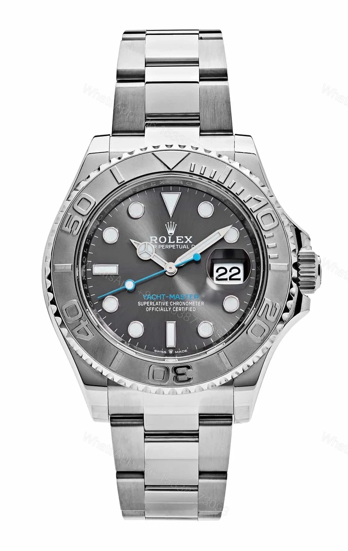 Replica Rolex Yacht-Master Rhodium Dial 126622 Superclone — view 1
