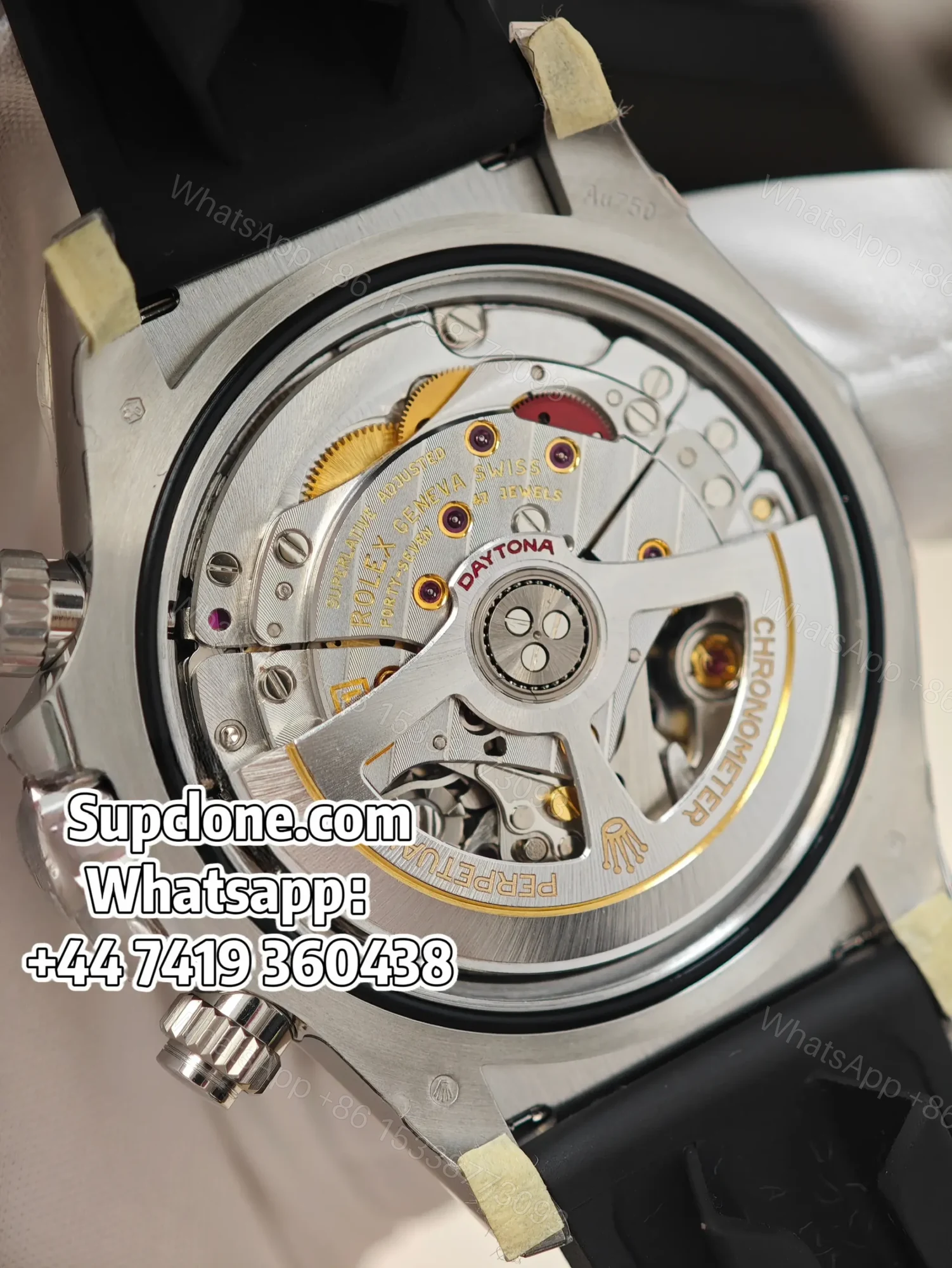 View 4 of Rolex Daytona Super Clone M126519LN-0006 Silver Dial 4131 Movement