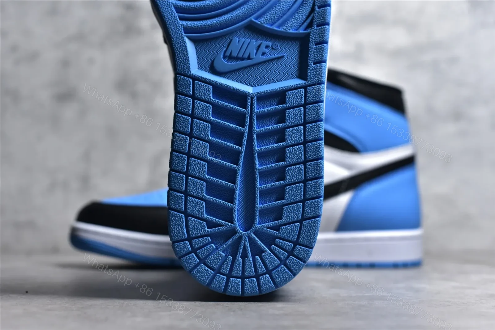 View 8 of Air Jordan 1 Retro High OG “UNC Toe” Reps
