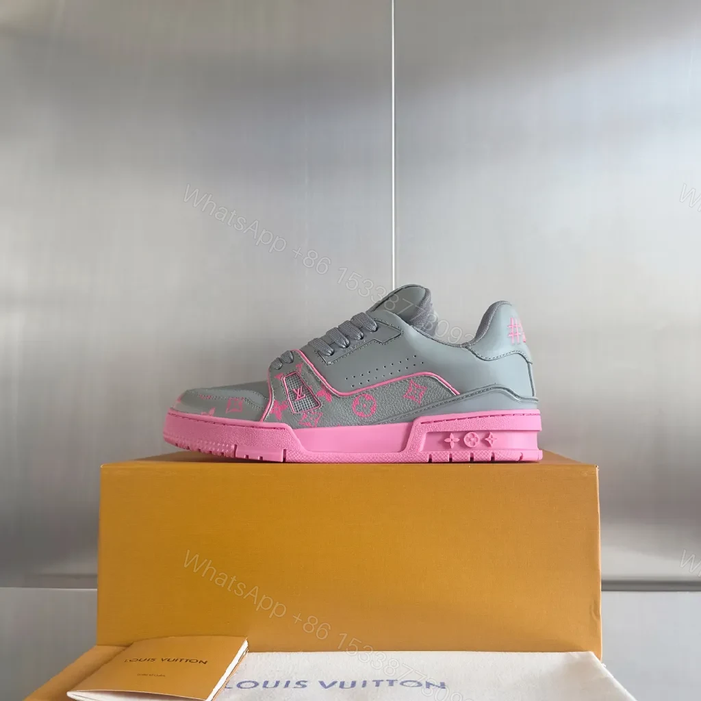 View 2 of Grey-Lilac High-Top Sneakers with Lux Texture & Comfort