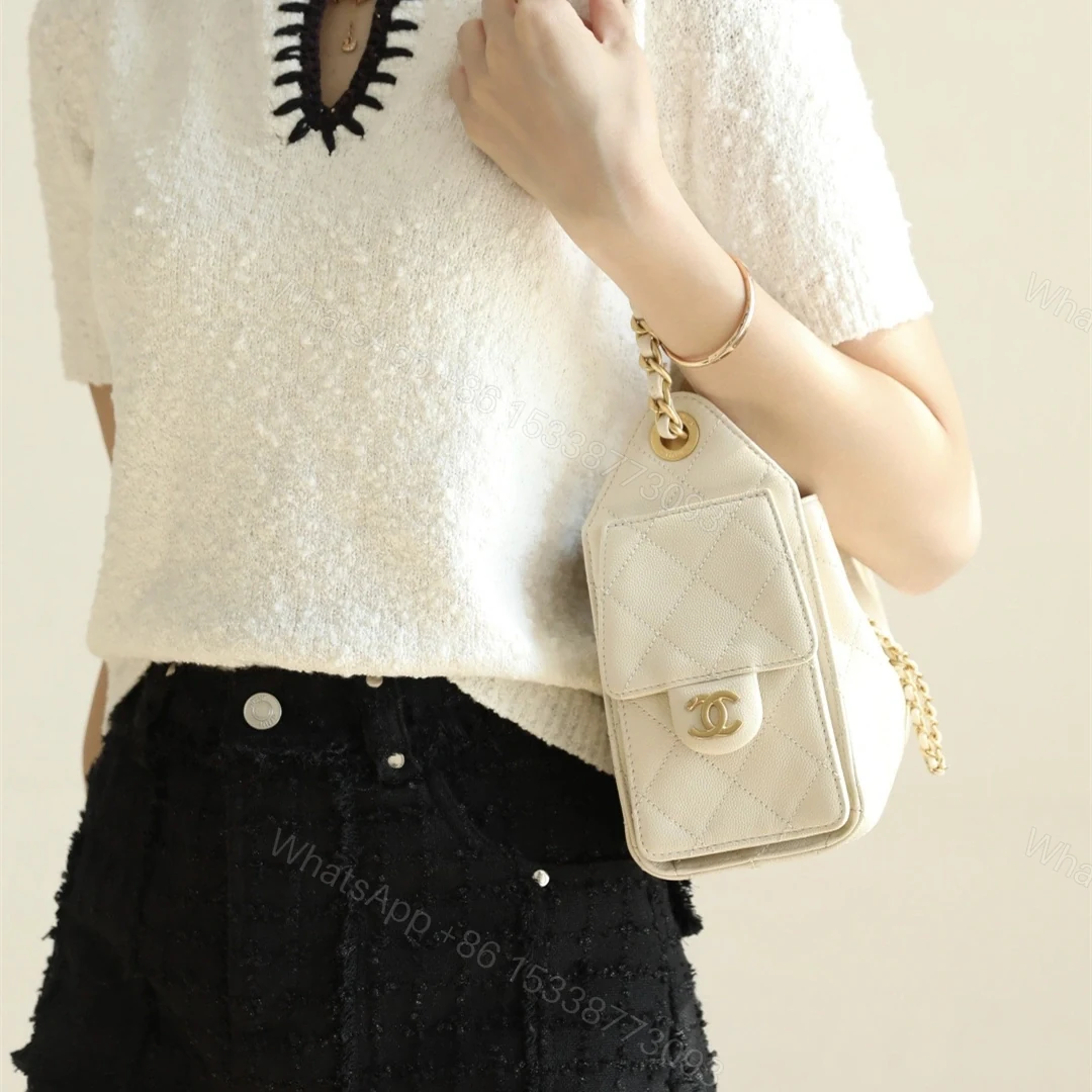 View 17 of 高仿Chanel*26P/25Bag系列AS5631小牛皮手袋Mini白色免檢版