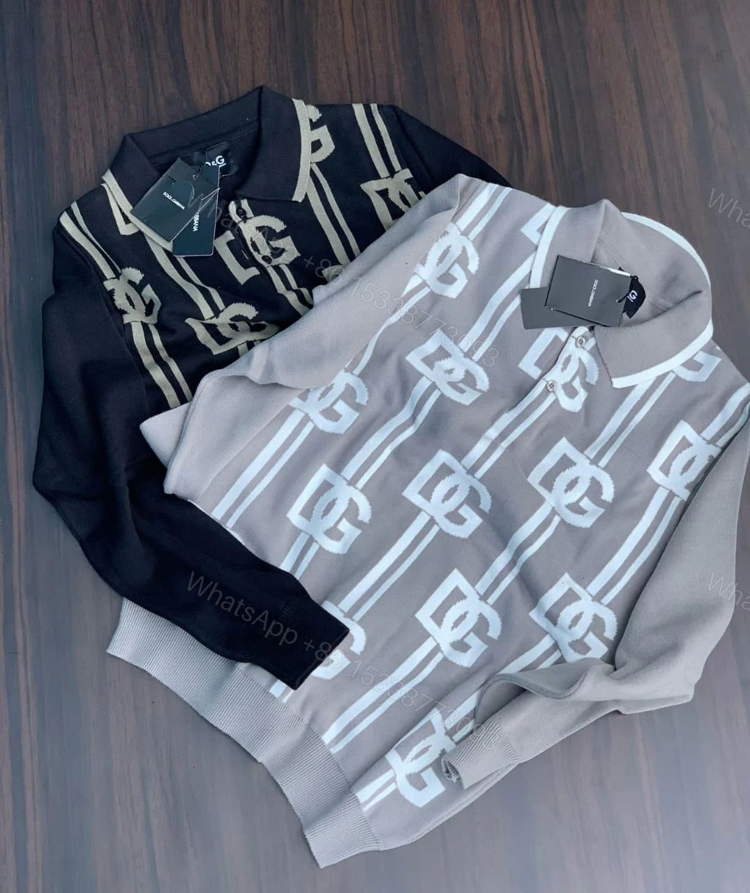 View 3 of First Copy D&G Exclusive Polo Pullovers