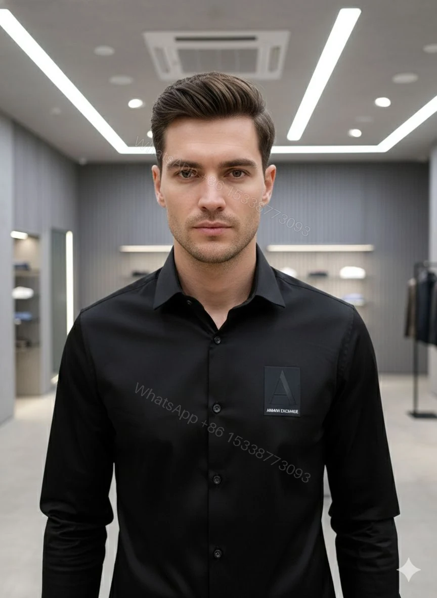 View 4 of FIRST COPY ARMANI EXCHANGE PREMIUM ORIGINAL 2026 SHIRT