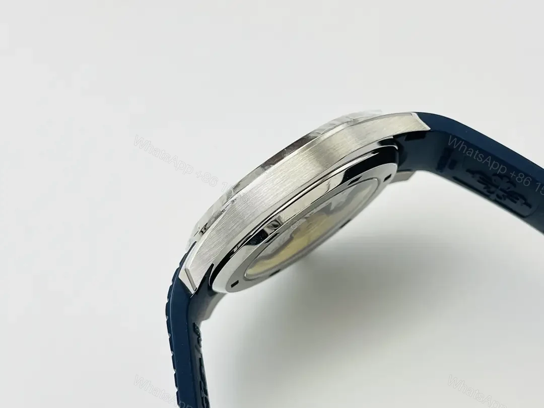 View 6 of Patek Philippe Aquanaut Blue Watch Blue Rubber Strap Ultimate 40MM PP-AQUANAUT-5167A-BLU-RUB
