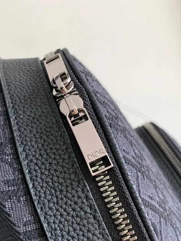 View 7 of Navy Monogram Backpack: Couture Everyday Carry