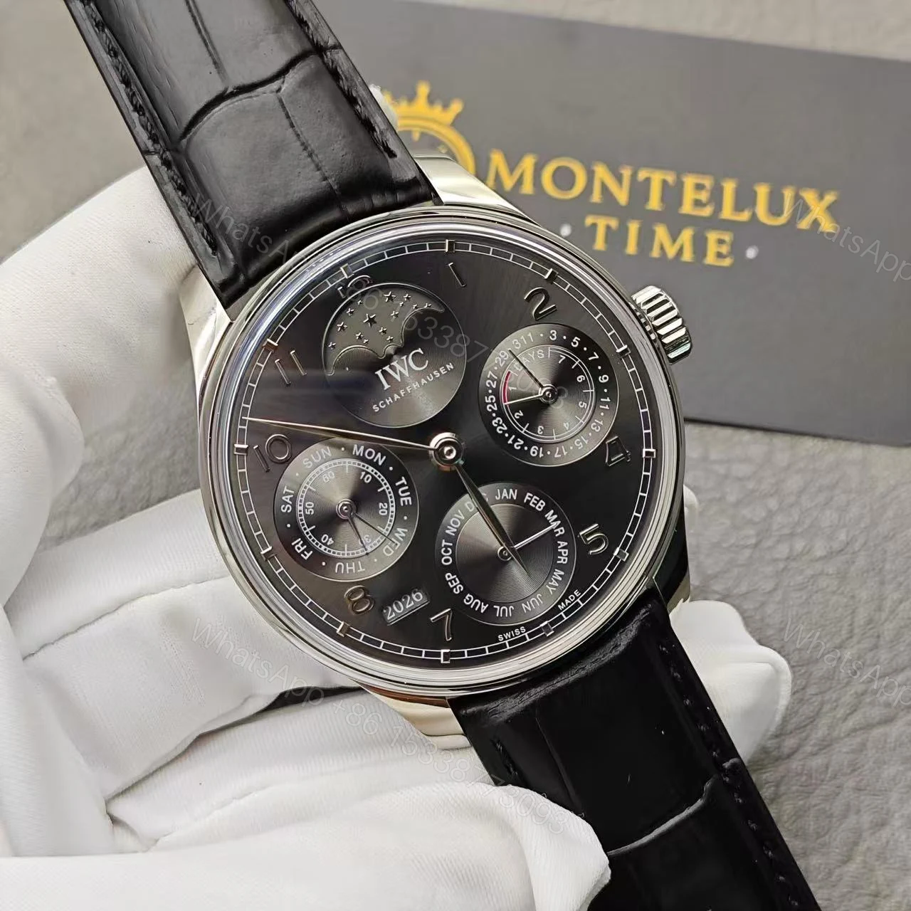 View 3 of IWC PORTUGIESER PERPETUAL CALENDAR Super Clone