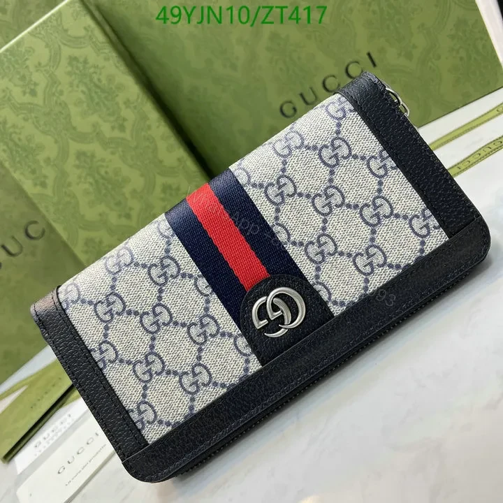 View 8 of Premium Imitation Ophidia Zip Around Wallet with Web ZH34LK