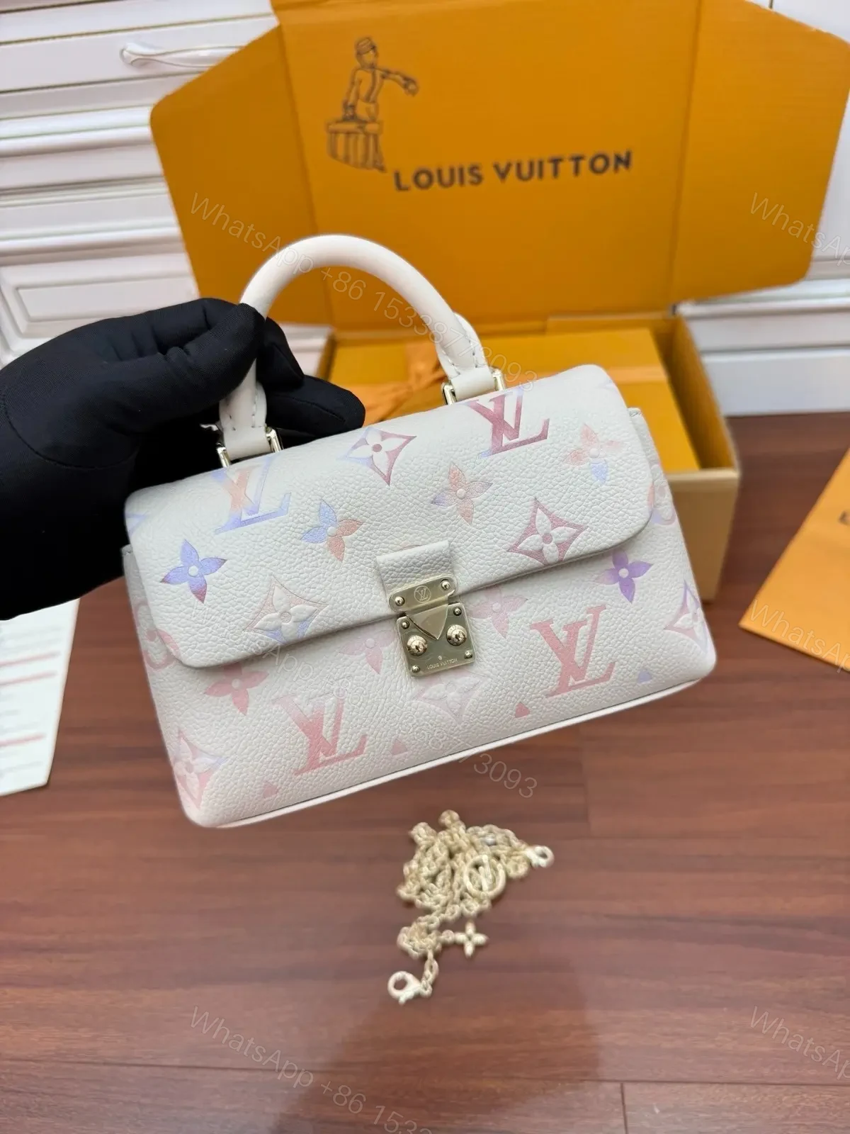 View 3 of Louis Vuitton Nano Madeleine Handbag