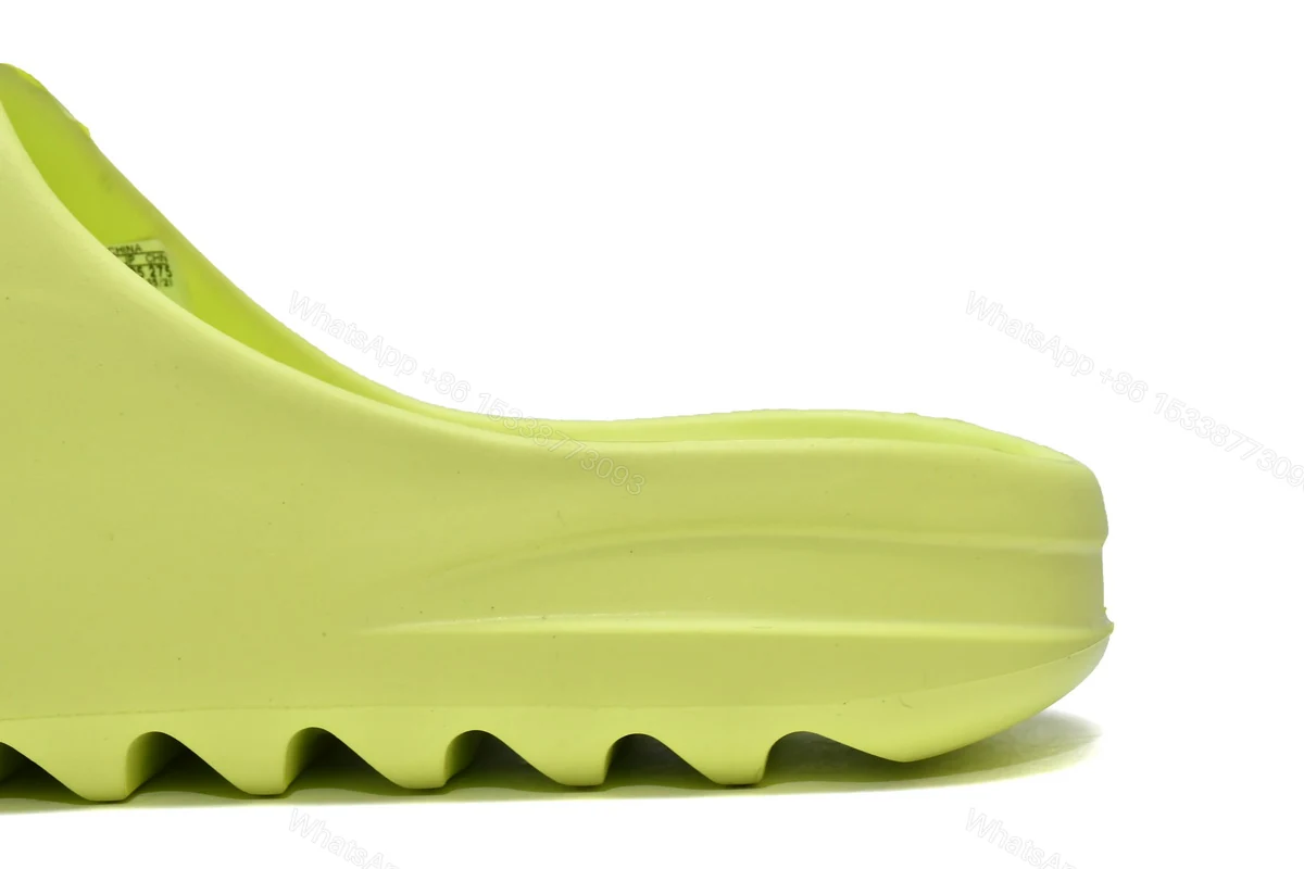 View 6 of adidas Yeezy Slide Reps Fluorescent Green GX6138