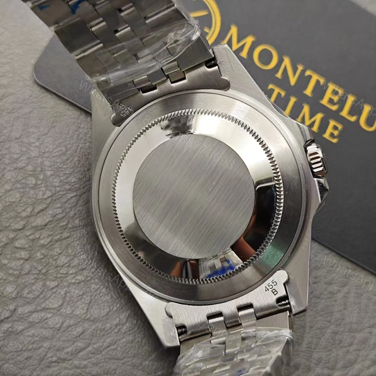 View 6 of Replica Rolex GMT-Master Black Dial 16710 “Pepsi”
