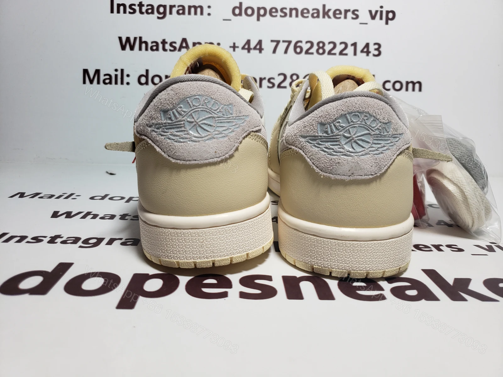 View 2 of AIR JORDAN 1 LOW OG LIGHT KHAKI/WHITE/OFF WHITE CZ0790-102