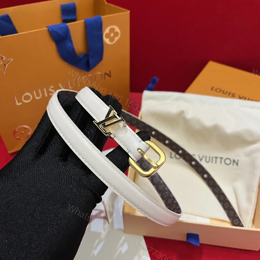 View 11 of Minimalist Leather Belt: Dual-Texture Finish, SubtleLV Detail