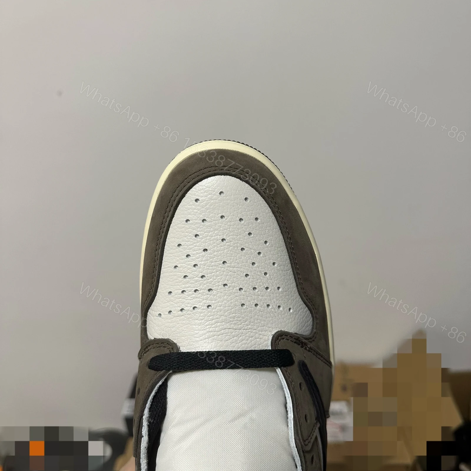 View 5 of Jordan 1 Retro High OG SP Travis Scott Mocha