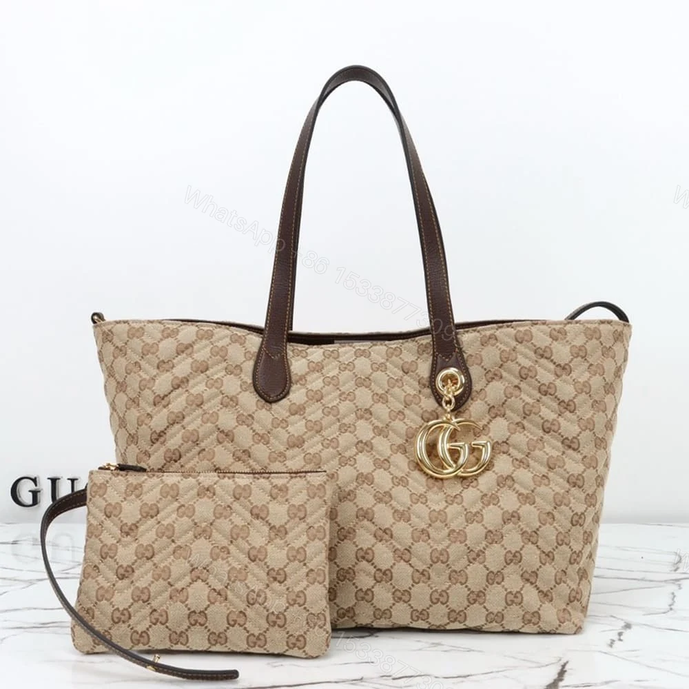 View 2 of Gucci GG Marmont large tote bag(HIGH-END GRADE)